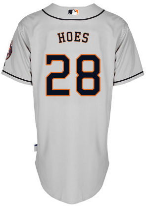 MLB Jersey Numbers on X: OF L.J. Hoes (@MRLJHOES2U) is wearing