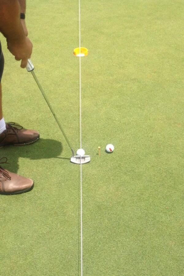 DennisSalesGolf's tweet image. Using a perfect practice putting station to develop essential putting skills. #puttinginstruction #dfw
