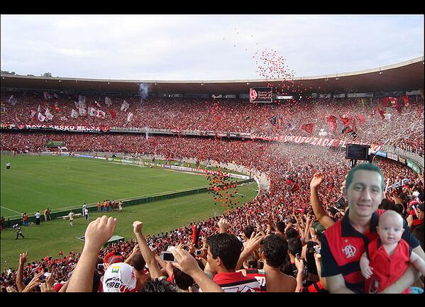 Fernando_AG's tweet photo. O Maraca é nosso!!! http://t.co/sag4REn2VS
