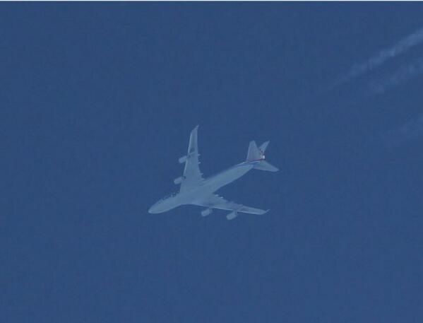 Cargolux Boeing 747 LX-TCV Atlanta-Luxembourg (flight CLX863) at 39,000ft on 1st Aug 2013