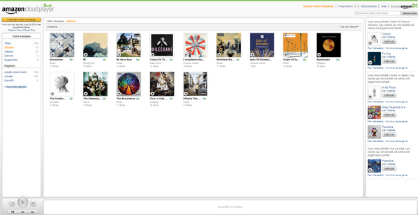 maattt10's tweet image. Retrouver tous les albums qu'on a acheté sur Amazon au format MP3, c'est cool. Merci @Amazon ! #AmazonCloudPlayer