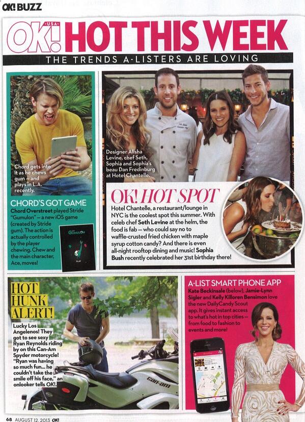 shoptoday's tweet image. Thanks to @OKMagazine for featuring our #Scout app! Get editor picks for your city now. 
dly.me/6016ZSw8