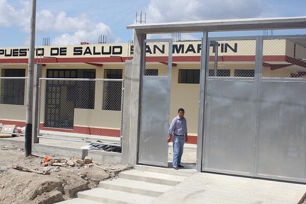 mpj2012's tweet image. CONSTRUCCIÓN DE INFRAESTRUCTURA Y EQUIPAMIENTO DEL PUESTO DE SALUD EN CENTRO POBLADO SAN  MARTÍN ES UNA REALIDAD.