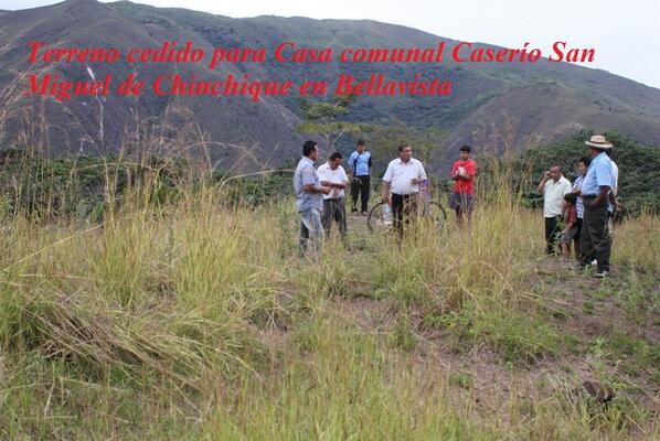 mpj2012's tweet image. CASERÍO SAN MIGUEL DE CHINCHIQUE CONSTRUIRÁ CASA DE USO MÚLTIPLES CON APOYO DEL GOBIERNO PROVINCIAL DE JAÉN