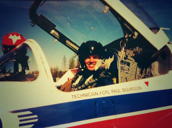 What did you think of the #Snowbirds show last night in #Nanaimo?  I had a different view the last time I saw them!