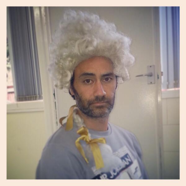 TaikaWaititi's tweet photo. Maori Antoinette http://t.co/3CMeGEvEUC