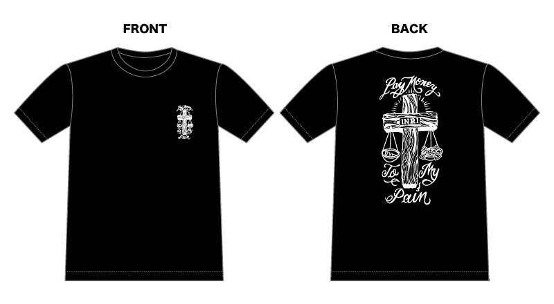 Ptp 8 23より販売開始 Kの右腕に彫られたptpを象徴するtattooがモチーフの初期tシャツを復刻 黒 白 Http T Co Griqpikns7