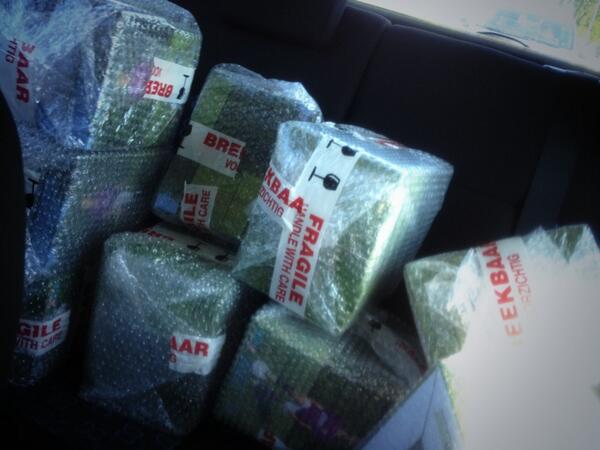 rachelledereu's tweet image. #Plusboards met daarop deelnemers @funvoetbal @vvbiervliet zijn weer opgehaald @Canbeter #fragile #handlewithcare