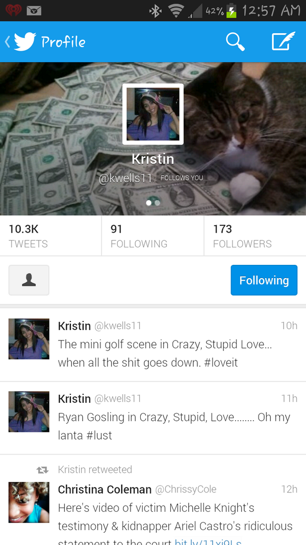 kurtiswells22's tweet image. Woop woop im soooo cool @kwells11 follows mee #number91