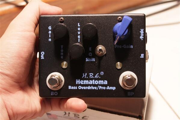 ArchieArrahman's tweet image. @radyaguitars For Sale : Efek Overdrive &amp;amp; Preamp merek Homebrew Electronics Hematoma, 1,6 Jt 081932036474