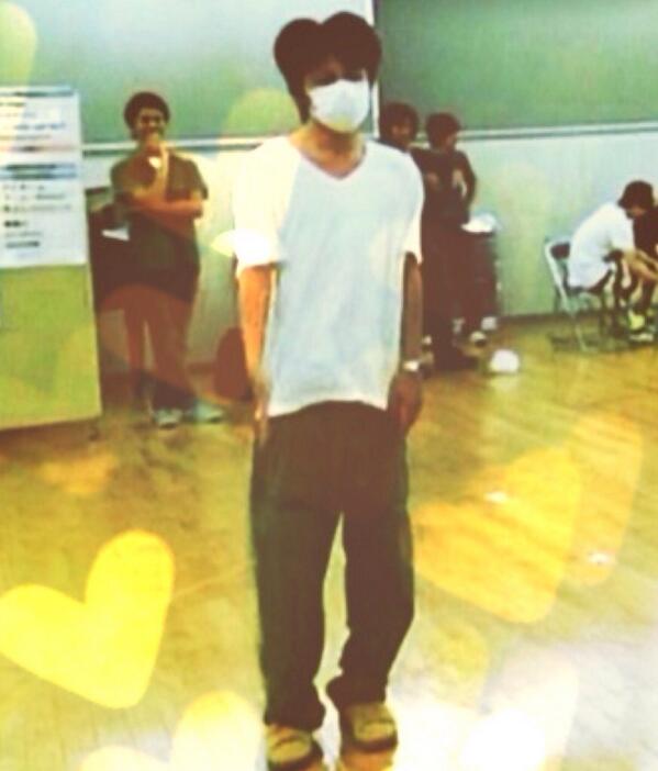 Haluysd_8er's tweet photo. 見てください。渋谷氏の髪型がハートになっています。

これを見たeighterはRTしてみてください。

きっと、恋が叶うでしょう…。 http://t.co/4ZHqkn8Aan