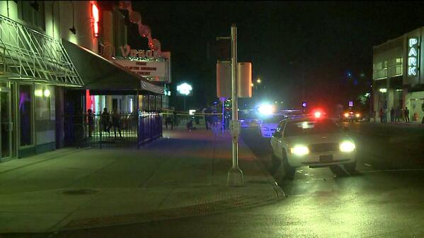 FOX59's tweet photo. Broadripple Shooting Update: Victims were shot outside the Vogue and then ran to Wild Beaver http://t.co/6M2hEyypb6 http://t.co/u5Hiutz8Uk