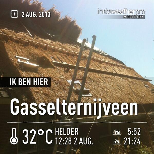 #instaweatherpro app instaweather.me/r/iwf/ #weather now in #Gasselternijveen #wx