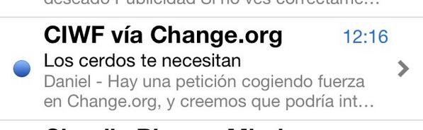 Dani_Gove's tweet photo. Espero que a vosotros también os lleguen mails así. http://t.co/mrpRgvUvLb