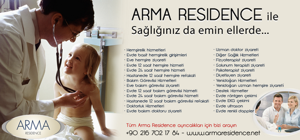 Ambulans ve doktor temini, nöbetçi eczane bilgileri gibi sağlık hizmeti için özel asistanınız her zaman hizmetinizde