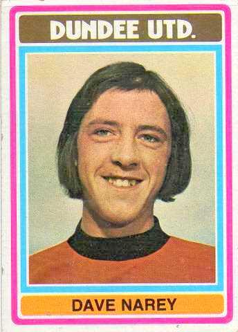 Wow I used to watch him play.  Him and luggy sturrock '@ScotsFootyCards: #DaveNarey #DundeeUtd (Front) 1976 '