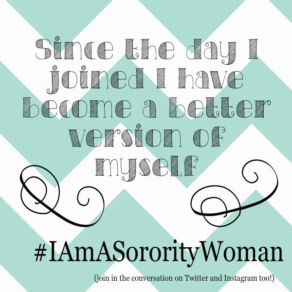 deltagamma's tweet image. #IAmASororityWoman ... this hashtag is blowing up! What makes you a sorority woman?