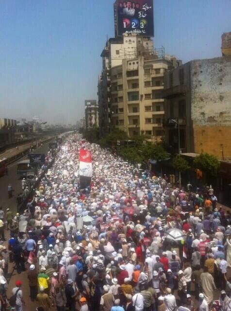الست قطاطه On Twitter بالصور طوفان بشري فى ميدان رمسيس فى جمعة مصر ضد الانقلاب ياخراب امك ياسيسى Http T Co Ibwfmminlr