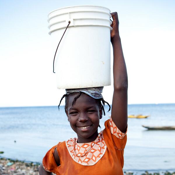 77% of people in Haiti live below the poverty line. But sustainable clean water access is lowering that number.