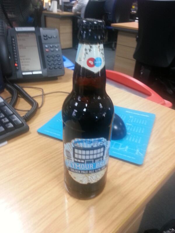 gedweston's tweet photo. Great weekends start with @seymourbrew http://t.co/4Lq0nGaAN5