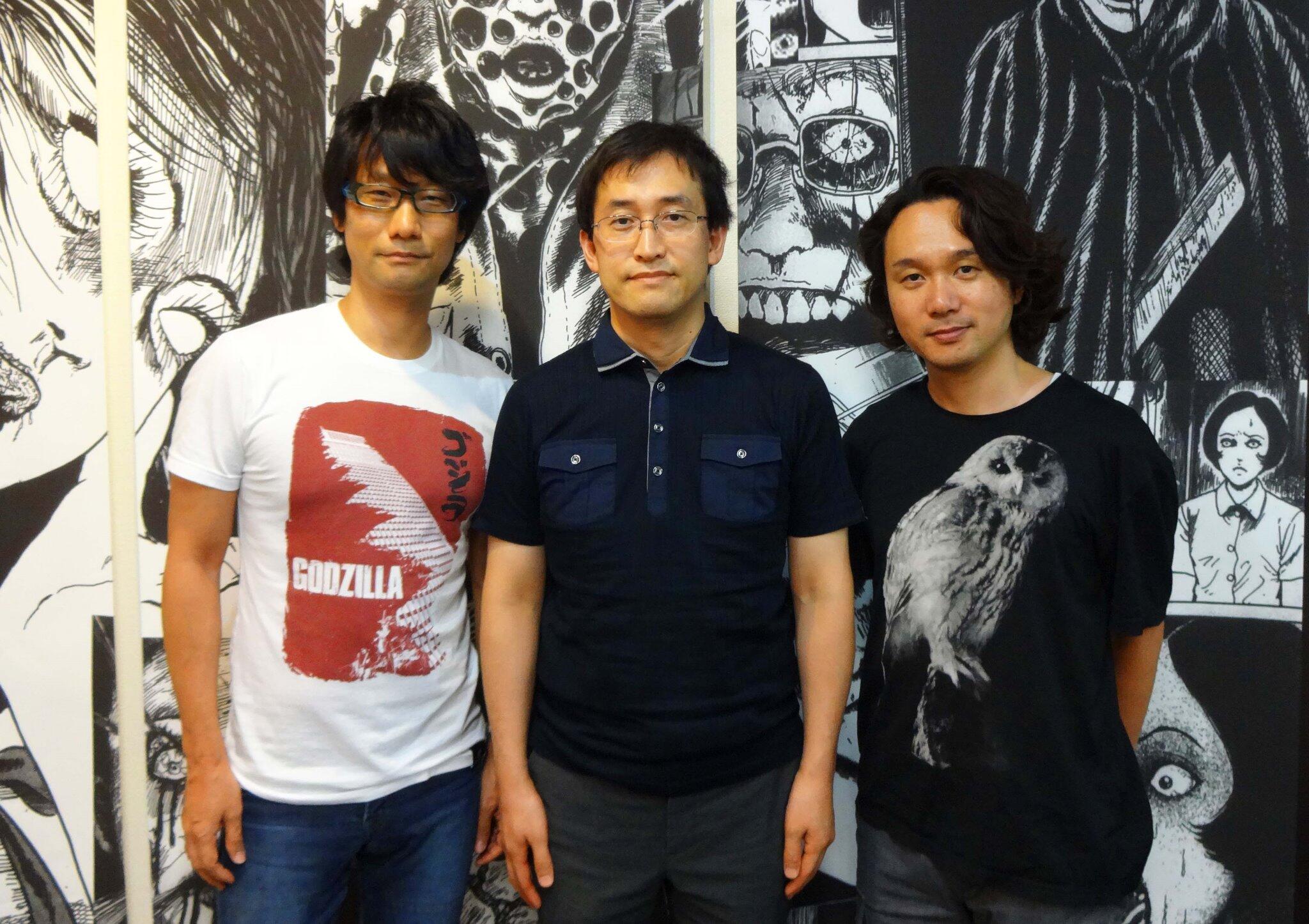 伊藤潤二 向って左側がメタルギアソリッドで有名な小島秀夫監督 向かって右側がメタルギアシリーズなどのイラストレーター新川洋司さん 昨日はいろいろとお世話になりました Http T Co Twd2judz92 伊藤潤二 向って左側がメタルギアソリッドで有名な小島秀夫監督 向かって右側がメタルギアシリーズなどのイラストレーター新川洋司さん 昨日はいろいろとお世話になりました Http T Co Twd2judz92