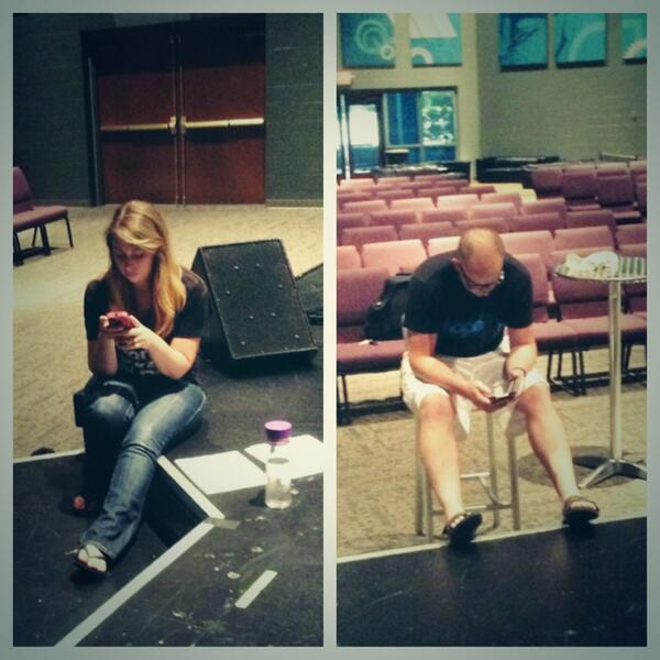 LateMinutes's tweet photo. Our leaders at practice...@EranHolt @elissajlee 😁 http://t.co/Iy5sMqaNbX