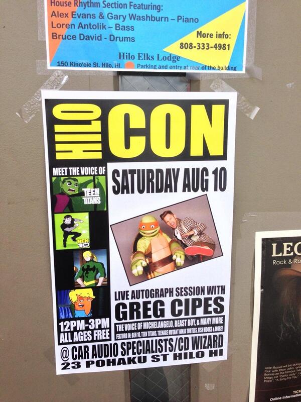 Greg Cipes tweet media