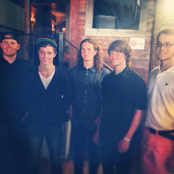 Just got back from Louisiana. Got a pic of me, my brothers, and my cousins.