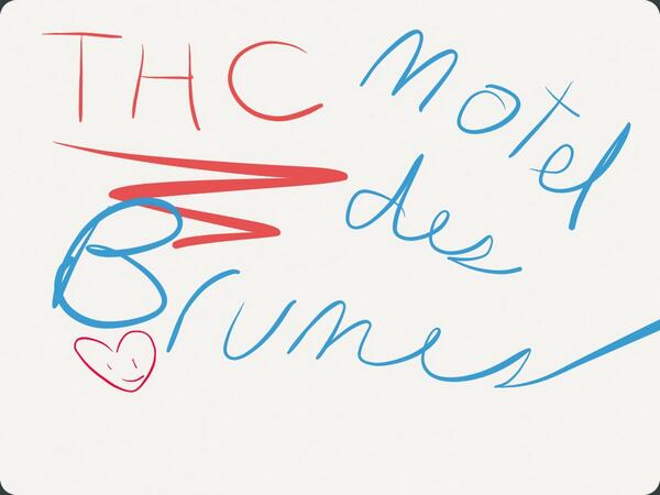 #moteldesbrumes de toute l'équipe de l'accueil du théâtre!