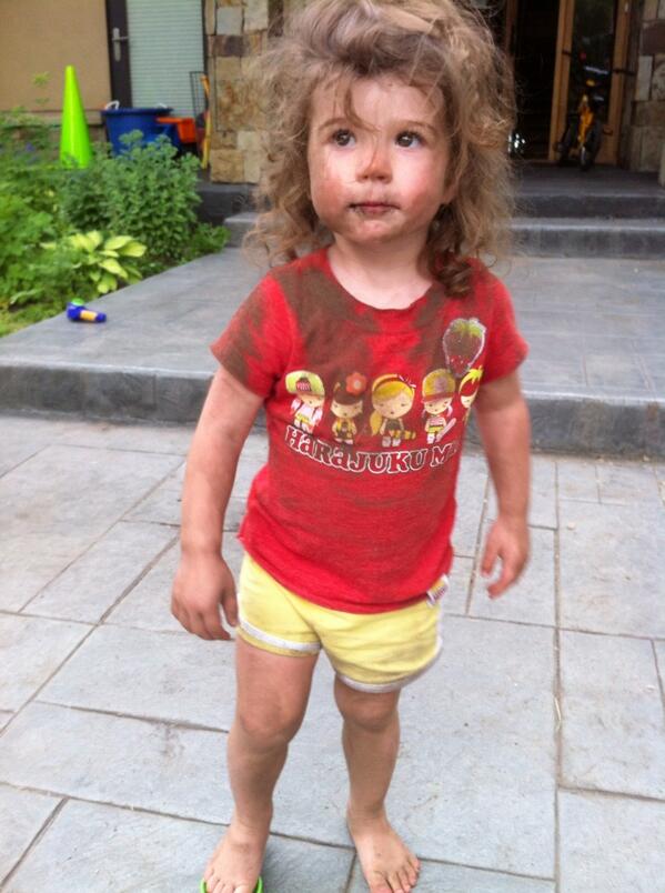 Malcolm_Berg's tweet photo. Augusta knows how to get dirty. And she is good at it. http://t.co/FBrGZDiTTv