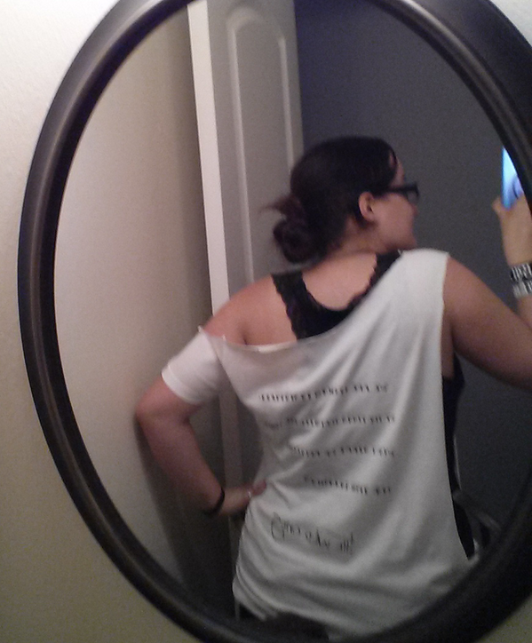 LislGunter's tweet image. Back of my Warped Tour shirt! #WarpedTour2013