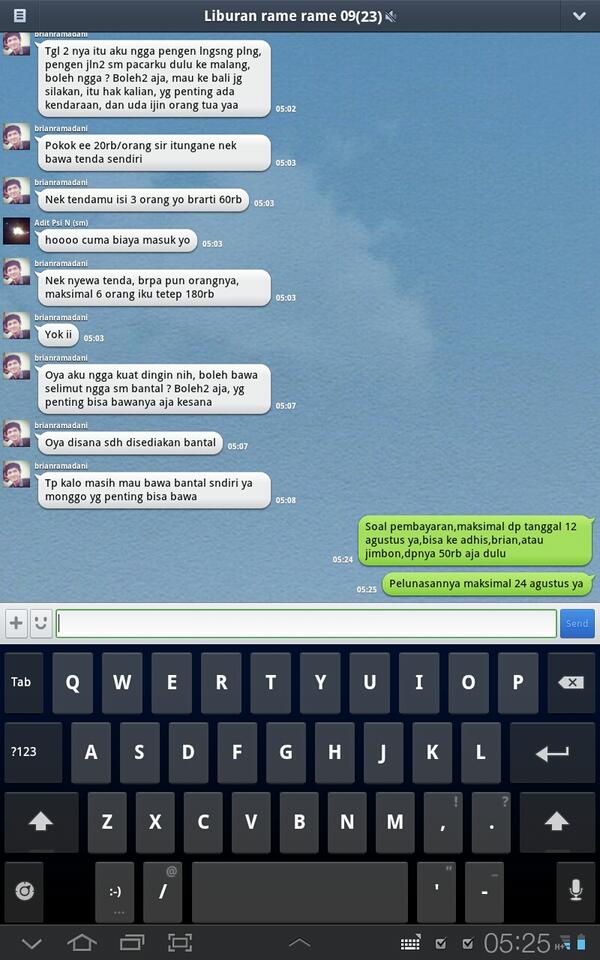 Ini bagian 4 liburan angkatan pren