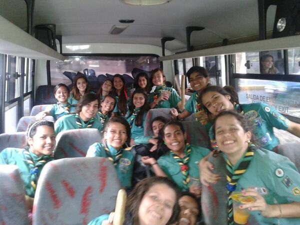 TFClaret31's tweet photo. Rumbo a nuestro campamento de unidad! http://t.co/NnsPYJ6tpN