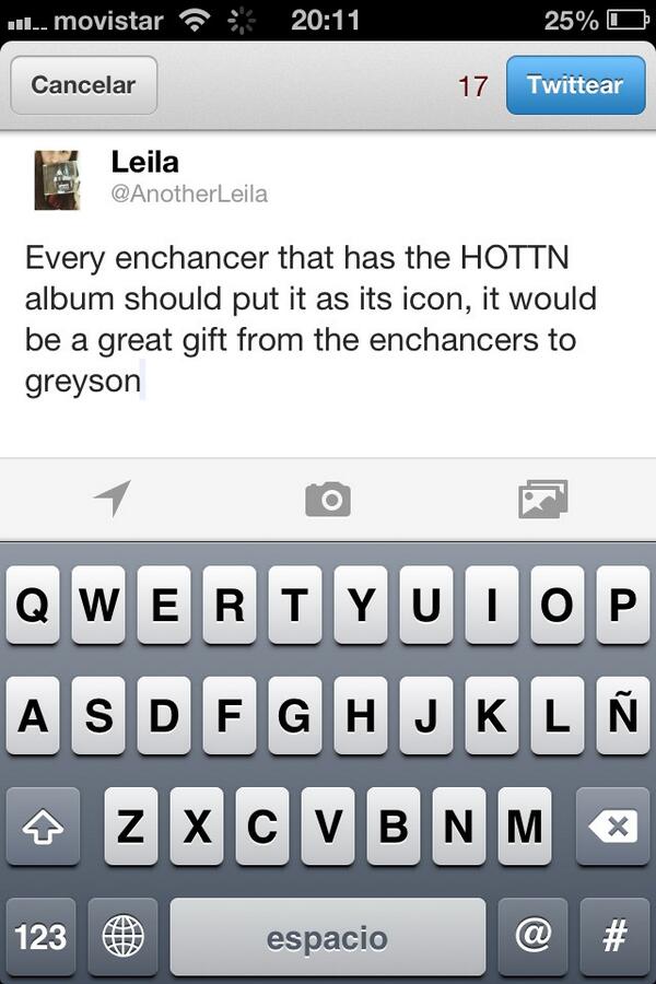 WeNeedGreysonLA's tweet photo. MENCIONEN A LA CUENTA DE @GreysonChanceU CON ESTA IMAGEN http://t.co/ho9jjn8wGc