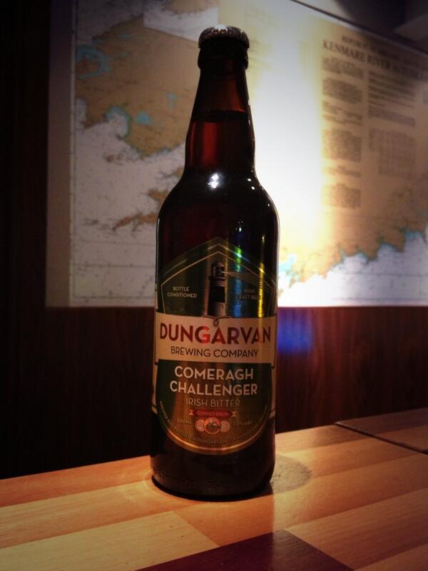 August Craft Brew OTM: Comeragh Challenger Irish Bitter. Lovely Summer brew from <a href="/dungarvanbrewco/">Dungarvan Brewing Company</a>