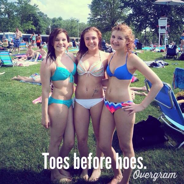 Toes and hoes