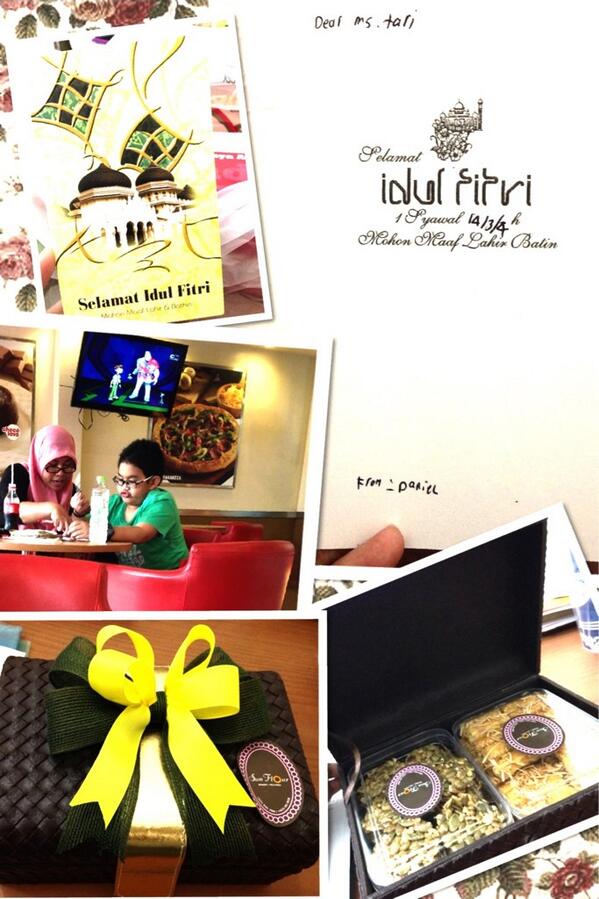 nidaarianka's tweet photo. From daniel wibowo to miss @LittleTari ..so sweeet! http://t.co/vGhhc9725T