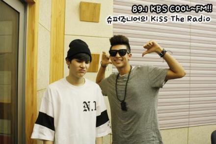 bangtantan's tweet photo. 【RAPMONSTER &amp; SUGA for KBS Kiss The Radio 】>< http://t.co/6tBFXQckKT