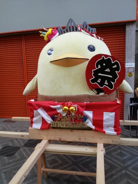 バリィさん 公式 バリィさんのおみこし完成ーー Http T Co Q6ukkq2uh8 Twitter