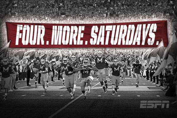 espn's tweet photo. College Football: Approaching fast -> http://t.co/TVuYFVHwnP