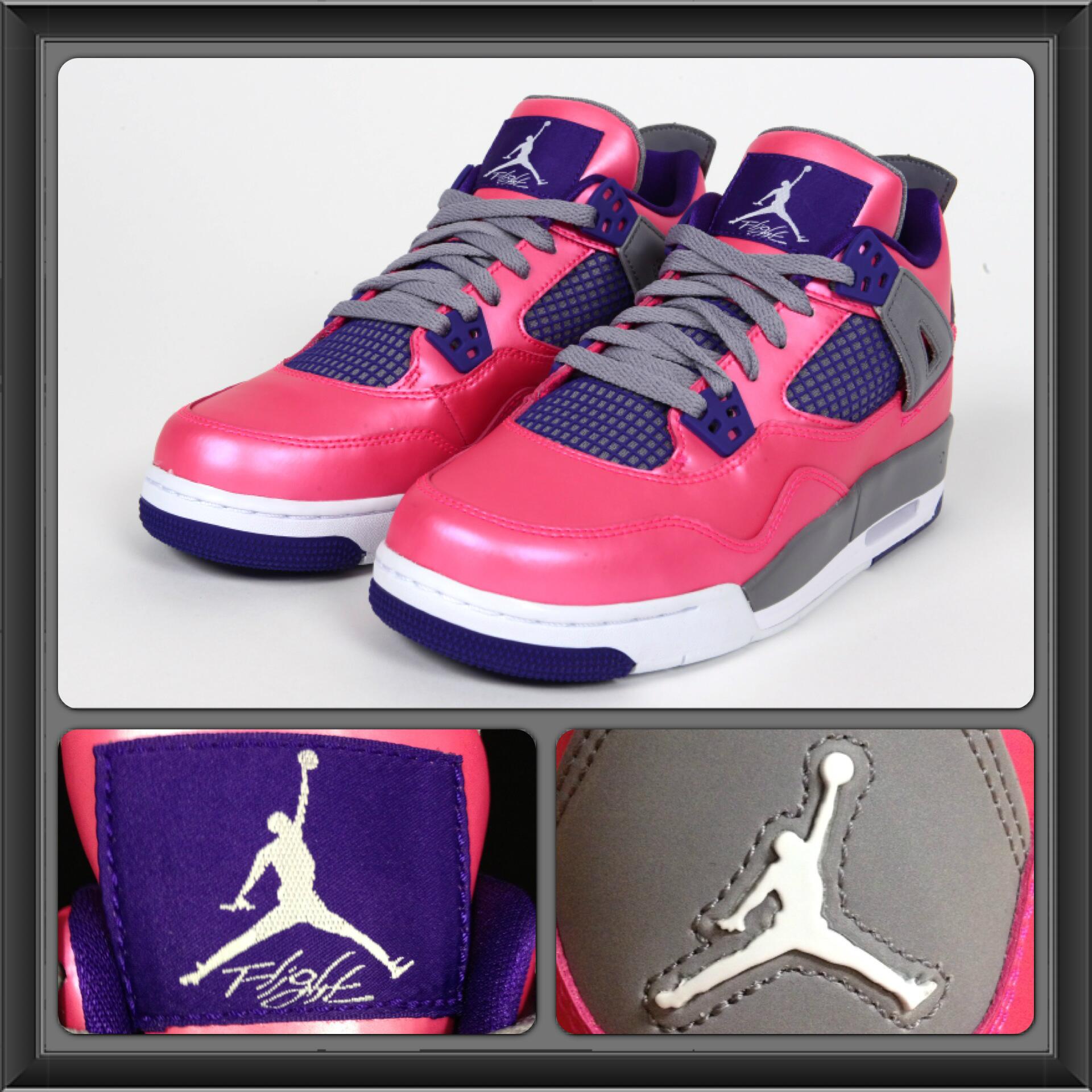 Jordan 4 pink foil sales