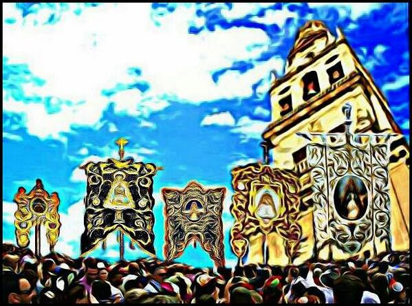 Pronto se verá esta imagen en Córdoba,el 16 d Noviembre será una fecha histórica.5 Simpecados,5 carretas,una devoción