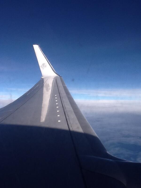 samwoodmd's tweet photo. Volando a casa...... http://t.co/uRoX3DB7Cj