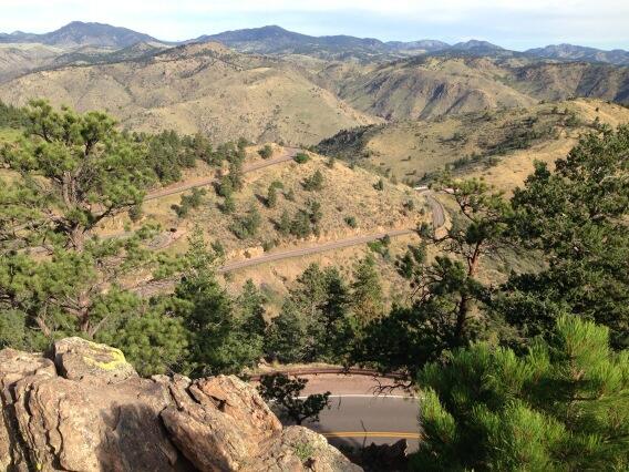 Waiting for <a href="/Fox_Sydney/">Sydney Fox</a> to crush the Lookout Mountain hill climb!