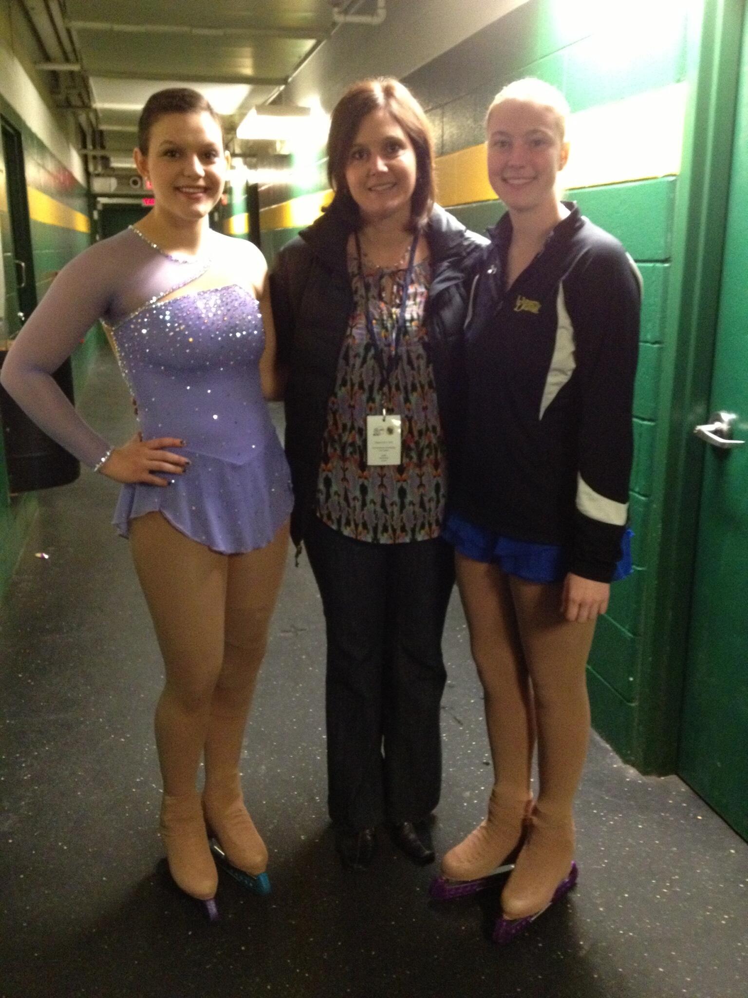 U.S. Figure Skating on Twitter "Junior ladies Alexis McDonell and