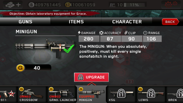 wwjoshdew's tweet image. Haha. I love this gun's description! #DeadTrigger