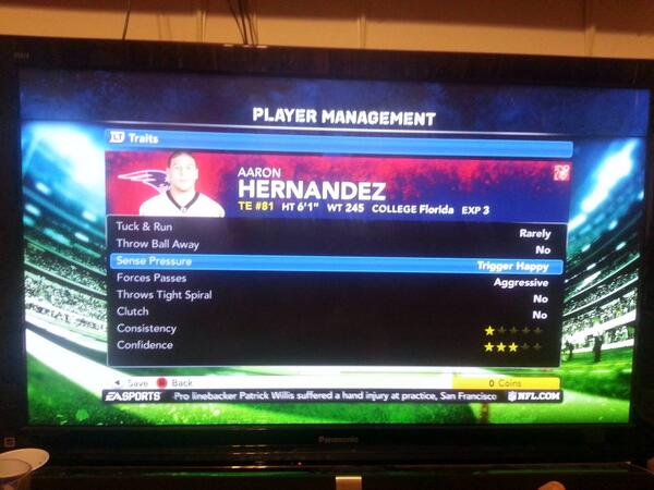 thegamingtweets's tweet image. Madden knew about #aaronhernandez before anyone else.
