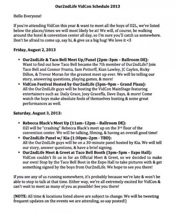 connorfranta's tweet image. good morning everyone! today I have a couple meet ups &amp;amp; a panel! hope you can make it to them!