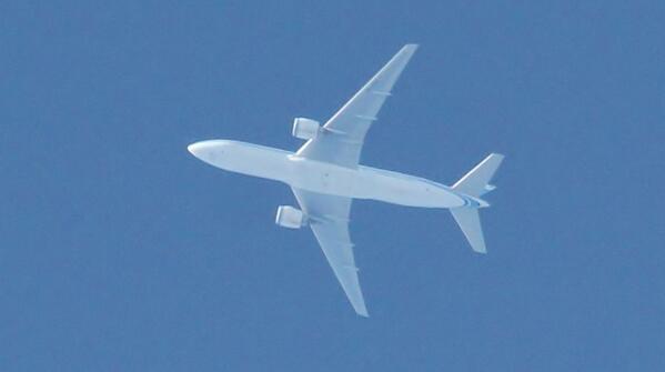 Kuwait Airlines Boeing 777 9K-AOB New York JFK-Kuwait (flight KAC118) at 36,000ft on 3rd Aug 2013