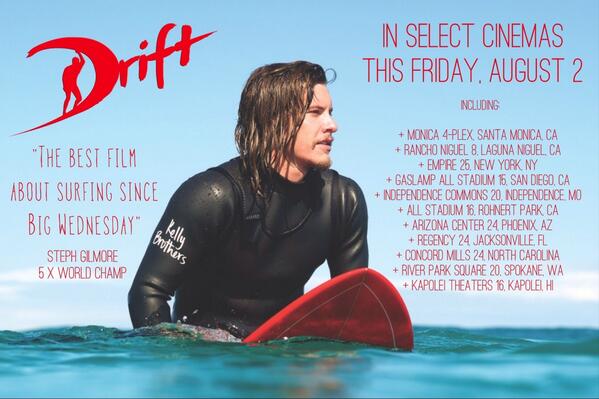Check out my friend Morgan's movie out this weekend !! #drift